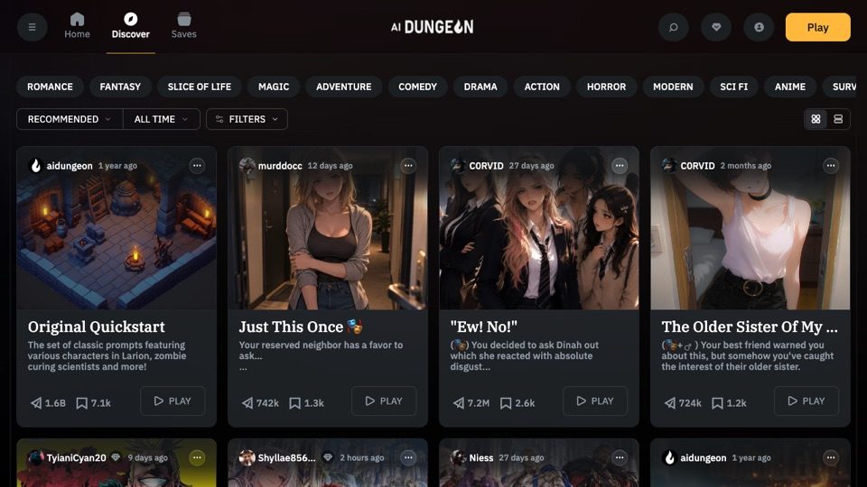 《AI Dungeon》封面