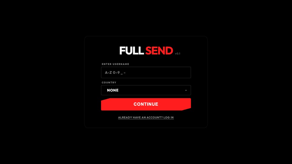 《FULL SEND》封面