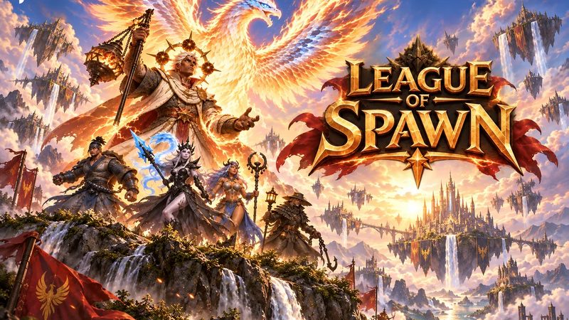 《League of Spawn》封面